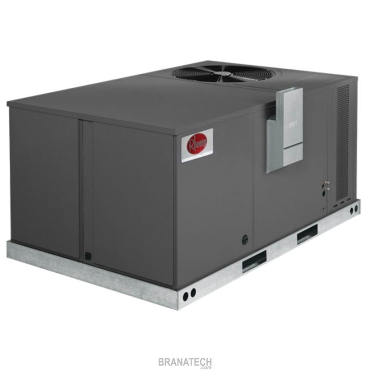 p 4 5 4 454 thickbox default PAQUETE CON CALEFACCION A GAS 10 TONELADAS 1 ETAPA 220V 3 FASES LINEA COMERCIAL RHEEM MOD. RKKL B120CL22E