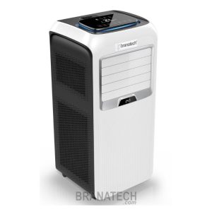 Aire acondicionado blanco con negro