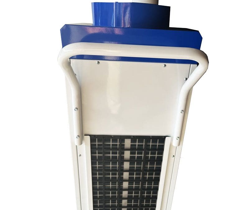 Aire acondicionado móvil color blanco