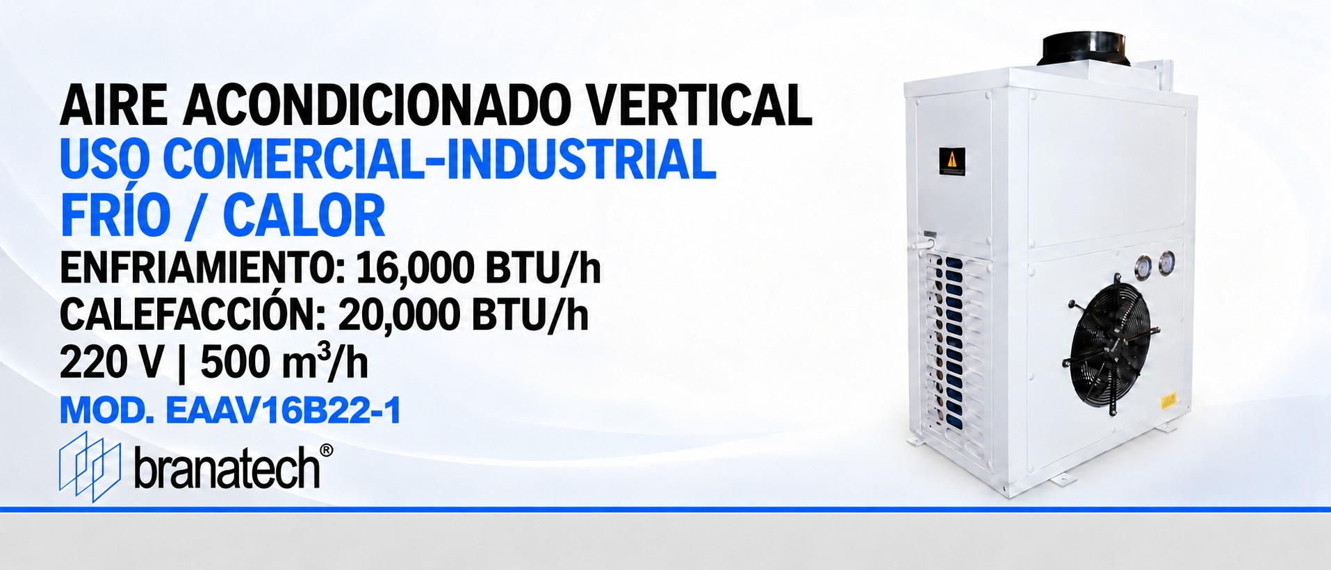 Encabezado AC vertical